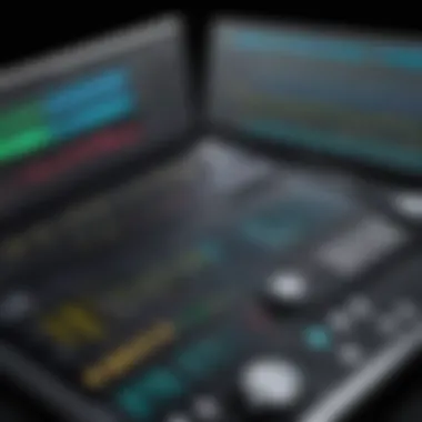 Workflow illustration for audio editing in Adobe applications