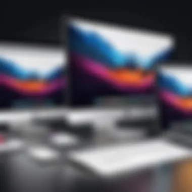 Responsive Design Across Devices A visually appealing representation of responsive design on various devices