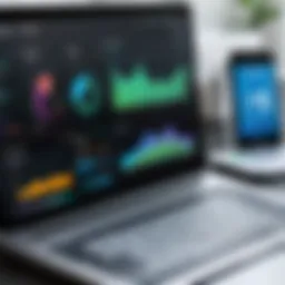 Visual representation of Brightree EHR dashboard