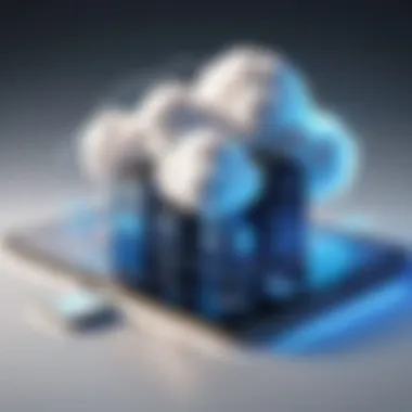 A cloud icon representing cloud technology in real estate