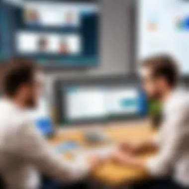 Collaborative Content Creation Collaboration between content creators using Adobe Captivate Reviewer.