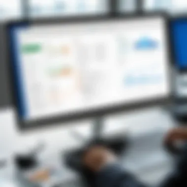 Visual Representation of Microsoft Office Project's User Interface Overview of Microsoft Office Project's Interface