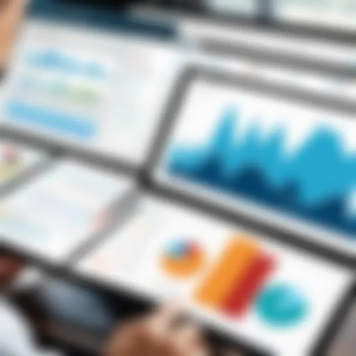 Chart demonstrating reporting capabilities and analytics of the Orion Billing System