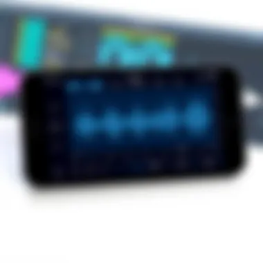Key Features of Leading Audio Editing Apps Screenshot of audio editing features in an iPhone app