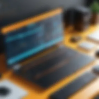Exploring Design Tools in Vector Software Vector graphic software interface showcasing design tools