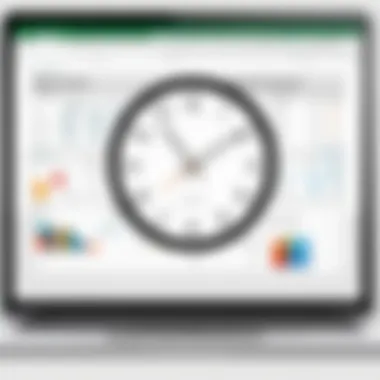 Excel Time Tracker Layout Overview of Excel time tracker layout