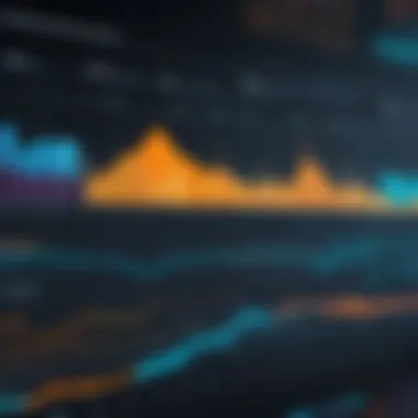 Dynamic Data Visualization Chart Dynamic data visualization chart showcasing trends
