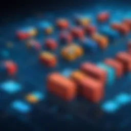 Graphical representation of real-time container tracking