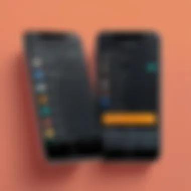 User-Friendly Messaging App Settings User-friendly settings of a messaging app