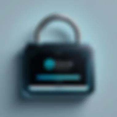 Secure Login with Two-Factor Authentication A close-up of a secure login interface highlighting two-factor authentication.