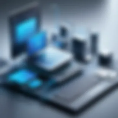 Abstract Representation of Increased Productivity An abstract image representing increased productivity through software solutions.