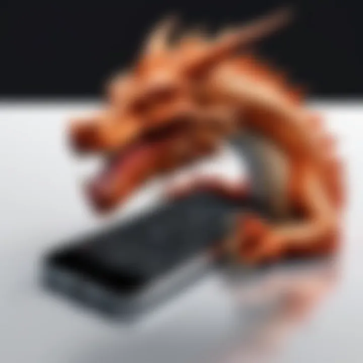 Visual representation of Dragon Dictation features