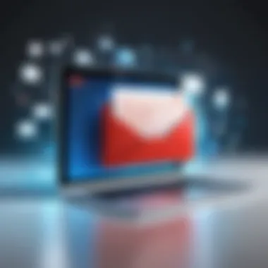 Innovative Email Deletion Technology A visual representation of email deletion technology interface.
