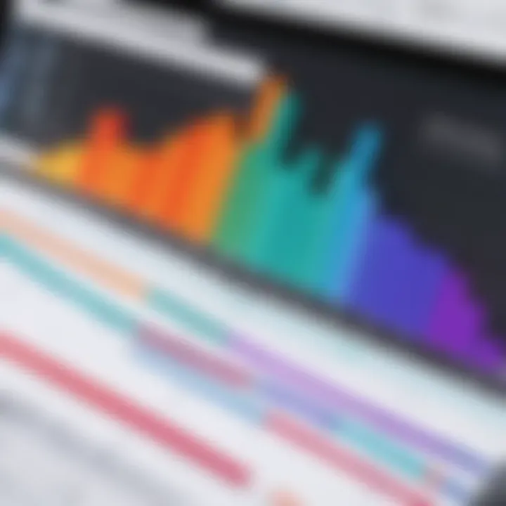 Demonstration of Gantt charts in project planning