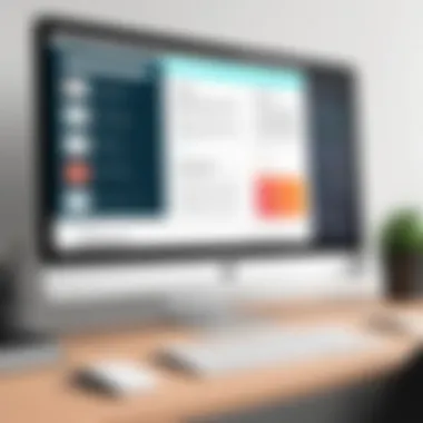 User-Friendly Interface of Genially User-friendly interface of Genially for creating presentations