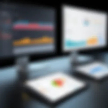 Speech Analytics Dashboard Overview Visual representation of speech analytics dashboard