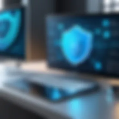 Security Features in Remote Access Applications Illustration of security features in remote access apps