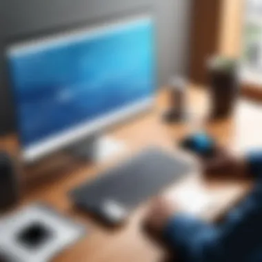 Understanding Remote Access Technology Visual representation of remote access technology in action