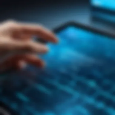 Understanding Data Encryption in Healthcare Solutions Data encryption visual representation in healthcare