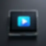 User-friendly interface of a video transfer app