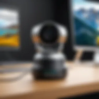 High-quality webcam for professional meetings