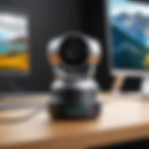 High-quality webcam for professional meetings