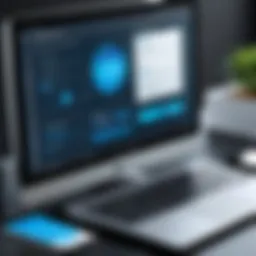 A digital representation of a web-to-print platform interface