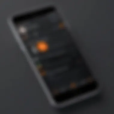 Voxer app interface showcasing voice messaging