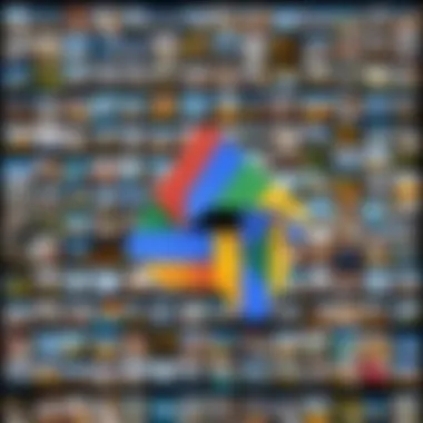 Screenshot of Google Photos interface showcasing its user-friendly layout.