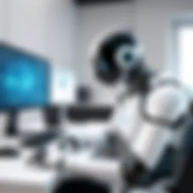 Artificial Intelligence Integration in Home Banking Infographic showcasing the role of artificial intelligence in banking