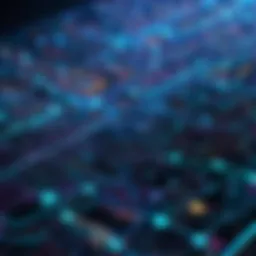 Visualization of machine learning algorithms applied to network data