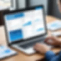 Overview of Concur expense management platform interface