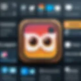 Visual representation of Hootsuite dashboard integration with Instagram