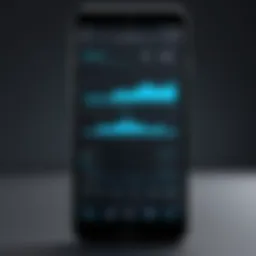 A sleek interface of a stabilization video application showcasing its features