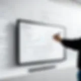 Visualization of Zoom's whiteboard interface