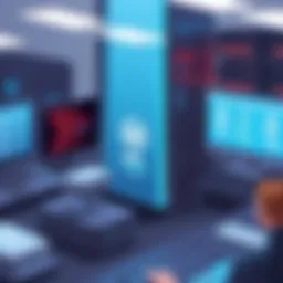 Virtual Private Server environment showcasing NeironVps features