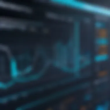 Graph displaying network performance metrics