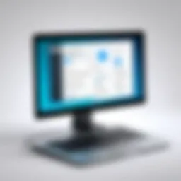 Illustration showcasing the concept of plagiarism detection technology