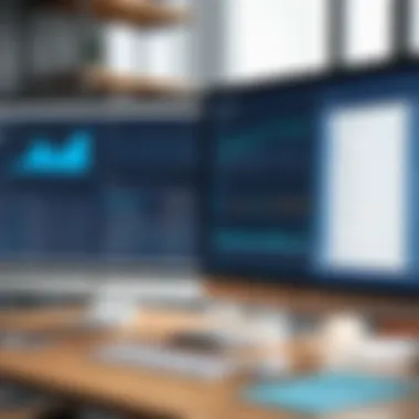 Project Management Software Interface Overview of project management software interface