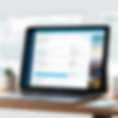 User Interface of Salesforce Einstein User interface showcasing Salesforce Einstein features
