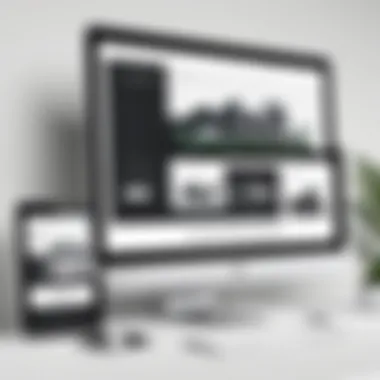Responsive Design for Squarespace Ecommerce Responsive Squarespace Ecommerce site being accessed on various devices