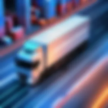 Enhanced Supply Chain Visibility with GPS Visualization of enhanced supply chain visibility through GPS