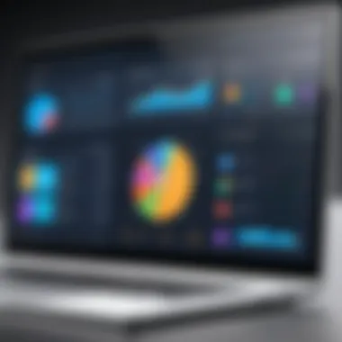 Analytics Dashboard of Audience Management Tools Dashboard displaying analytics from audience management tools