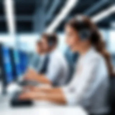 Benefits of Automated Contact Centers Illustration of the benefits of automated contact centers for businesses.