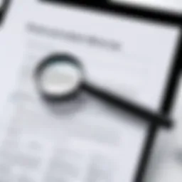 Detailed examination of background check documents