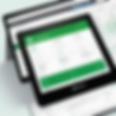 Clover QuickBooks App Interface Overview Overview of Clover QuickBooks App interface