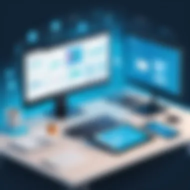 Enhancing Data Management through Integration Diagram highlighting data management advantages of Pandadoc and Salesforce