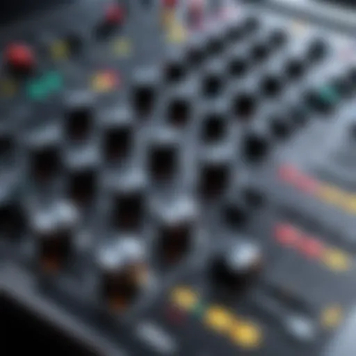 Adobe Audio Mixer interface showcasing various controls and functionalities