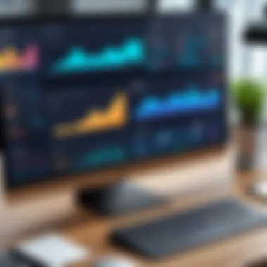 Underwriting Software Dashboard Features Dashboard showcasing underwriting software features