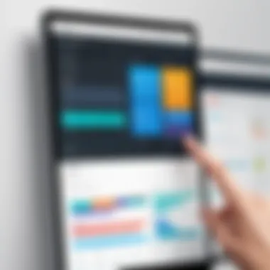 User Experience in Scheduling User-friendly dashboard of a scheduling application